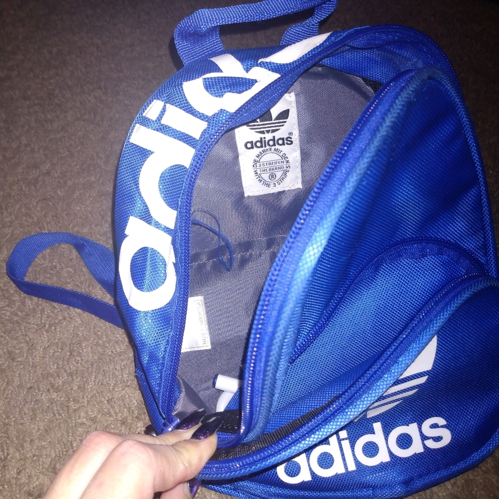 ADIDAS | Unisex Street Style Plain Logo Backpack